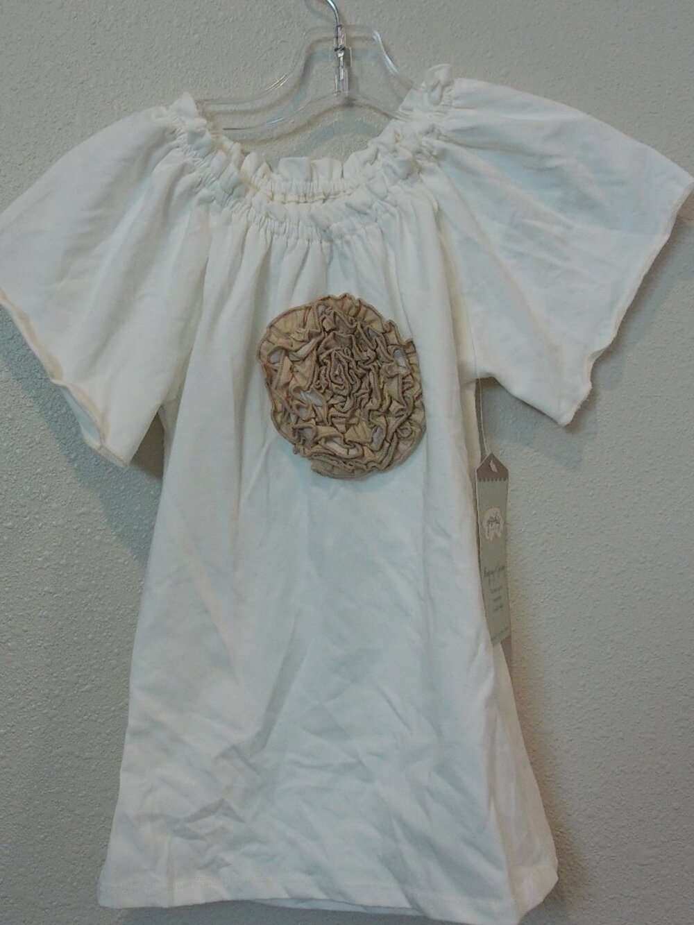 Persnickety Soft Poof Detail Top
